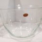 Gorham Large Crystal Floral Mist 12â Etched Bowl