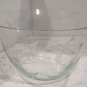 Gorham Large Crystal Floral Mist 12â Etched Bowl