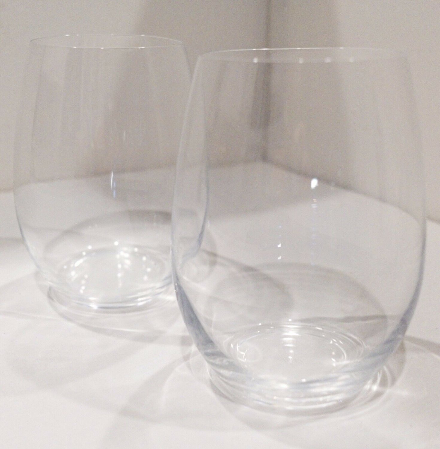 Mikasa 20 Oz Stemless Wine Glasses (Set of 2)