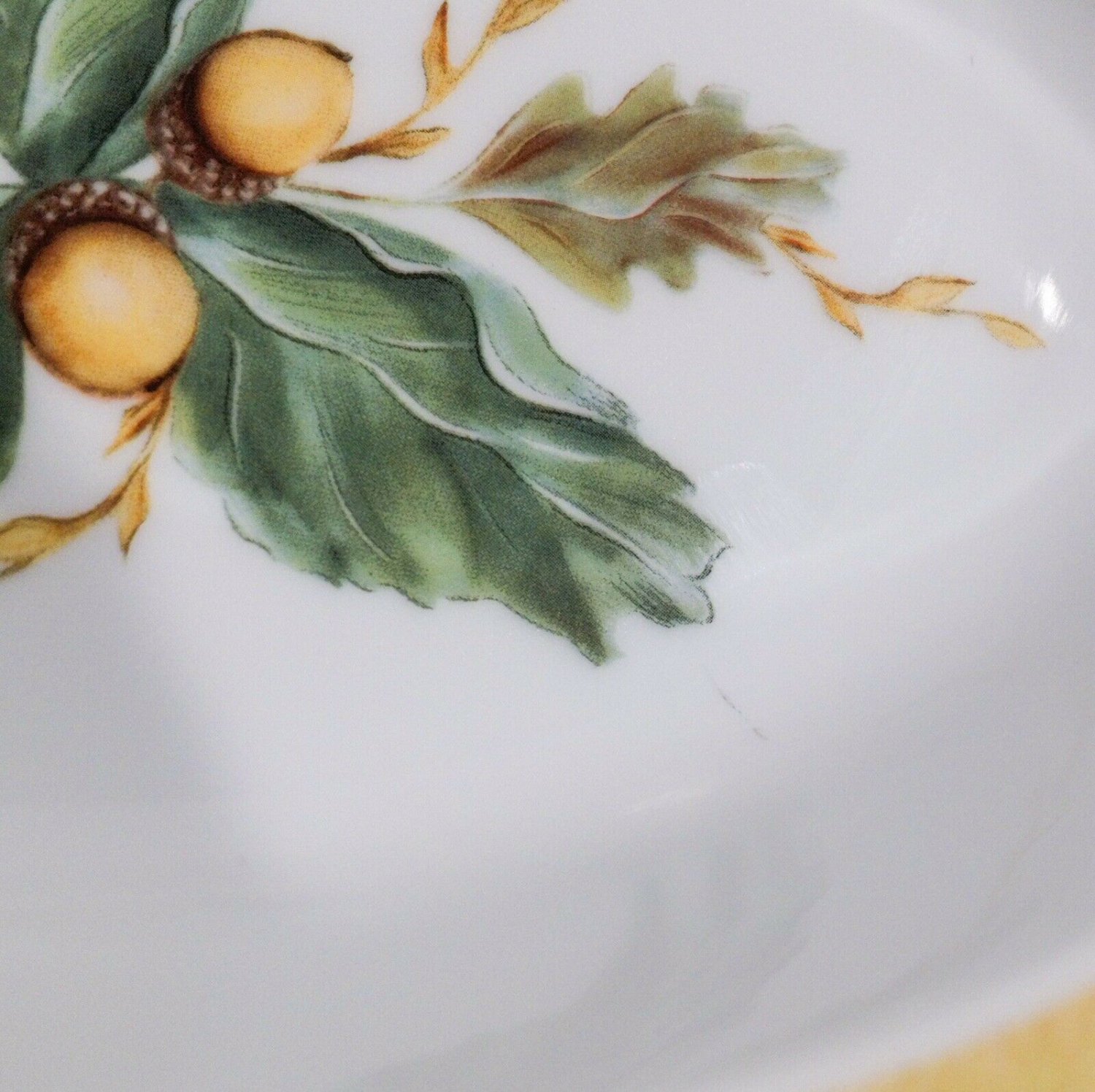 Fitz and Floyd English Oaks 11” Oval Vegetable Bowl
