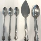 Oneida Cantana Stainless Flatware Lot of Spoons & Pie Server