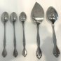 Oneida Cantana Stainless Flatware Lot of Spoons & Pie Server