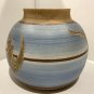 Rogers Southeastern Style Blue and Brown Ceramic Pot