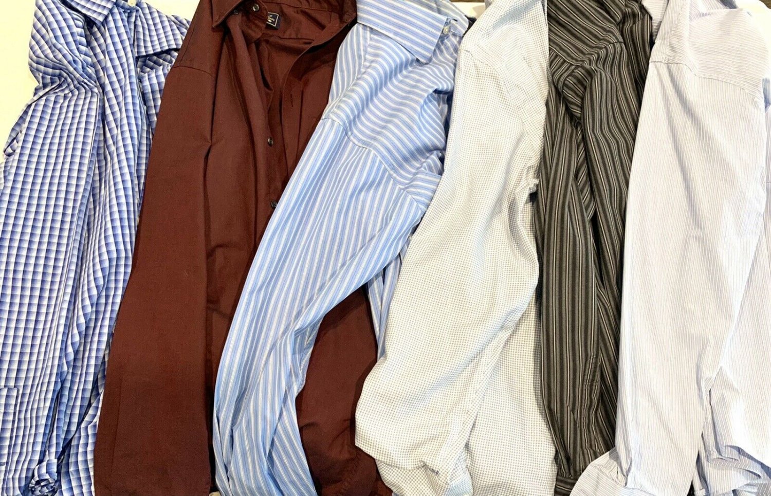 buttoned down dress shirt