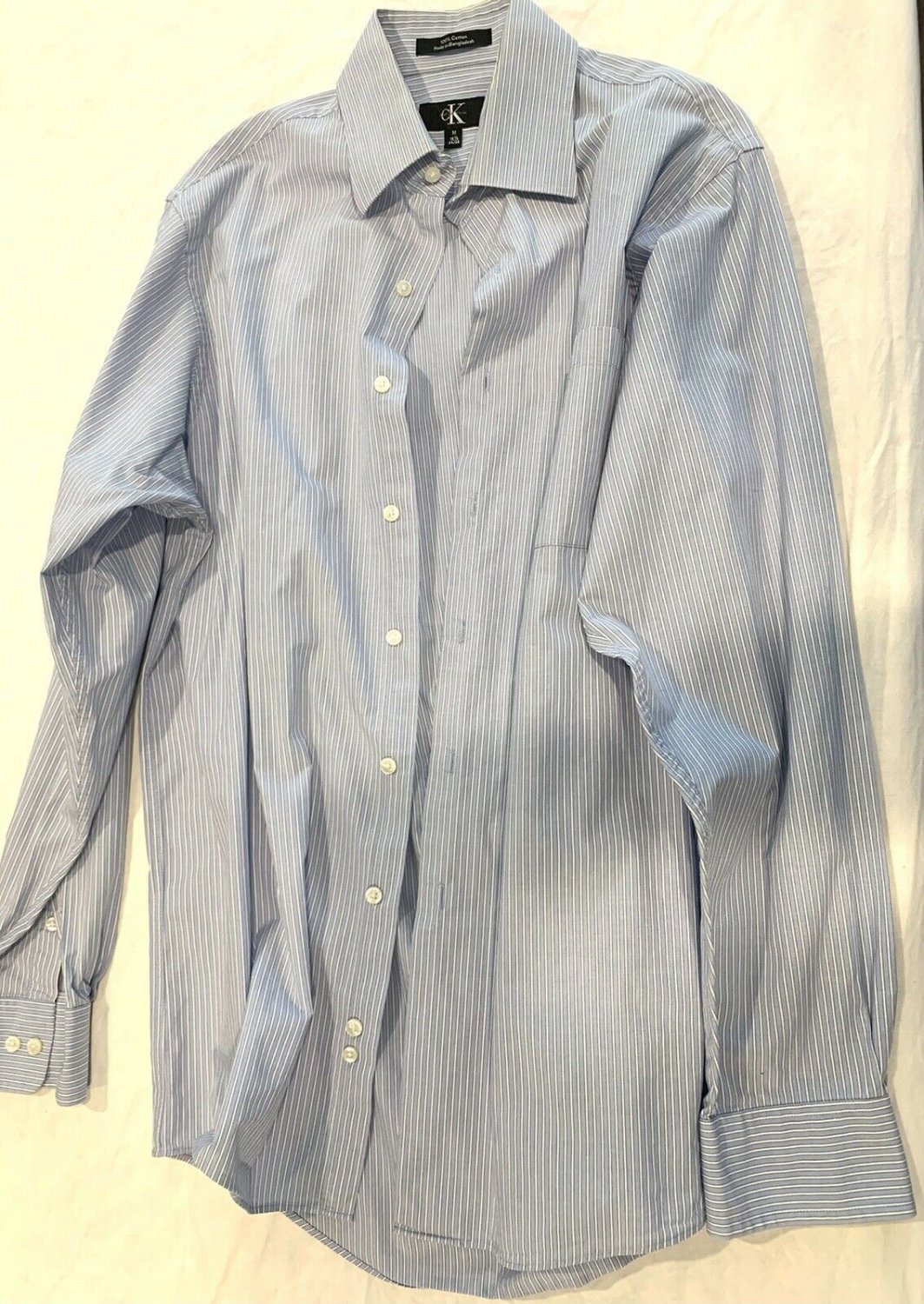 6 Men’s Long Sleeve Buttoned Down Dress Shirts (15.5” x 34/35”)