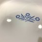 Vintage Corning Ware Pie Plate Pan Dish Bake 9 Inch P-309 Blue Cornflower