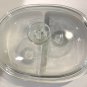 Corning Ware MC-6-B Oval Casserole Dish & Lid French White Pyroceram