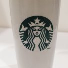 2014 Starbucks Siren Mermaid 12 Ounce Travel Mug White and Green
