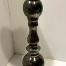 Anthropologie 16 3/4” Dark Silver Candlestick
