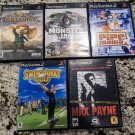 Lot of 3 PlayStation 2 Games - All Complete - Tested - Will Separate