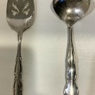 Oneida 1881 Rogers Flirtation Silver Plated Gravy Ladle and Pie Server Oneida 1881 Rogers Flirtation Silver Plated Gravy Ladle and Pie Server