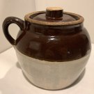 Vintage Robinson Ransbottom Stoneware Blue Crown #2 Crock Bean Pot With Lid Vintage Robinson Ransbottom Stoneware Blue Crown #2 Crock Bean Pot With Lid