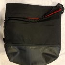 Bugaboo Black Diaper Bag with Red Interior