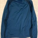 LL Bean Men’s Blue Fleece Sweatshirt Size Large (Fits Snug)