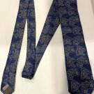 Canali Brown Label 100% Silk Blue Paisley Neck Tie Canali Brown Label 100% Silk Blue Paisley Neck Tie