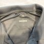 Adidas Polo Woman's Size Medium Gray Short Sleeve Collard Athletic Golf Shirt