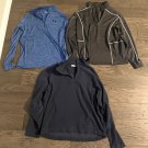 Men’s Medium Quarter-zips (3 Total: Columbia, Quest, & Under Armour)