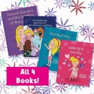 All 4 Books Written and Illustrated by Me - Hannah Banana and Mary Berry Series