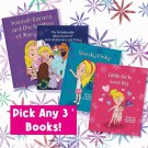 Any 3 Books Written and Illustrated by Me - Hannah Banana and Mary Berry Series