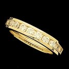 SH53 ETERNITY BAND  14K  Yellow  SIZE 7  Polished