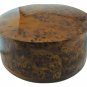 Jewelry cylindrical box, Moroccan handmade Thuya Wooden Box, elegant box: 5.51 x 2.75 in