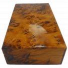 Jewelry box, Moroccan handmade Thuya wood box, Rectangular box: 7.87 x 4.72 x 2.36 in