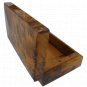 Jewelry box, Moroccan handmade Thuya wood box, Rectangular box: 7.87 x 4.72 x 2.36 in