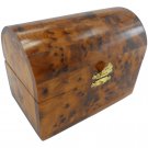 Mexican box, Box for Jewelry and Accessories, Moroccan handmade Thuya wood box : 4.9x3.1x3.7in