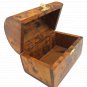 Mexican box, Box for Jewelry and Accessories, Moroccan handmade Thuya wood box : 4.9x3.1x3.7in
