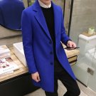 High Quality Men's Casual Slim Windbreaker Wool Coat