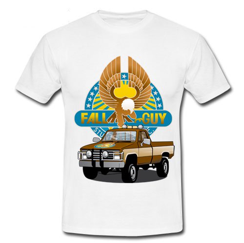 The Fall Guy American action/adventure television White t-shirt size S M L XL 2XL 3XL