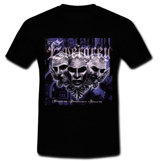 Evergrey Solitude Dominance Tragedy progressive metal Band T-shirt S M L XL 2XL