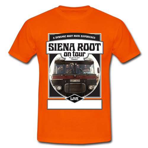 Siena Root Tour band with its roots in late '60s and '70s rock music T-shirt S-2XL