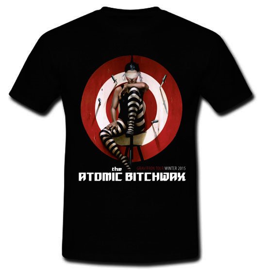 The Atomic Bitchwax Tour Winter 2015 ""Super Stoner Rock"" T-shirt S M L XL 2XL