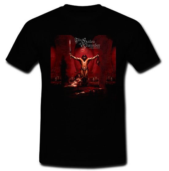 The Gates of Slumber Conqueror doom metal band Sourvein T-shirt S M L XL 2XL