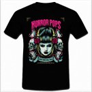Horror Pops Tour Kiss kiss Kill Kill Danish punk band T-shirt Tee Size S M L XL 2XL
