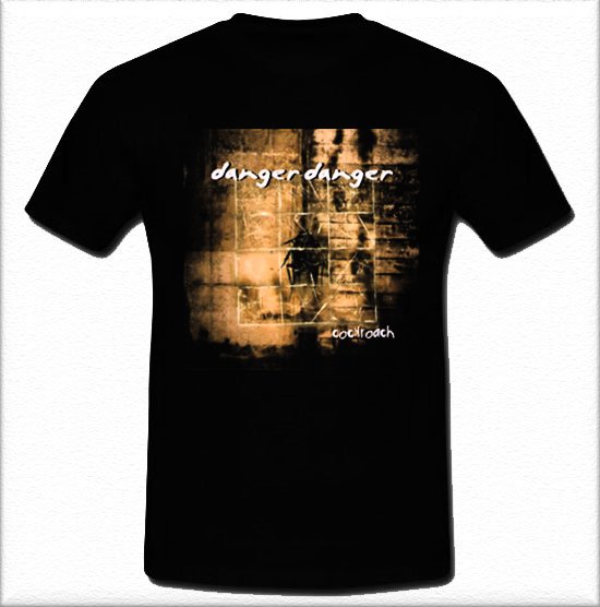 Danger Danger Cockroach American hard rock Queens Black T-shirt Tee S M L XL 2XL