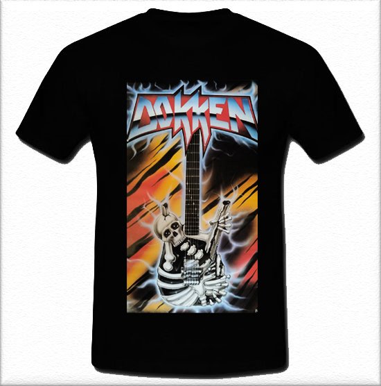 Dokken Back for the Attack Glam metal Lynch Mob Black T-shirt Tee S M L XL 2XL