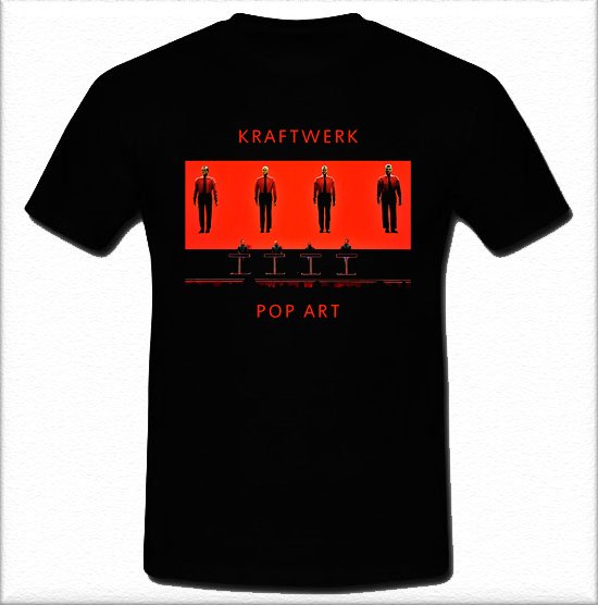 Kraftwerk Minimum-Maximum Electronic music Black T-shirt Tee S M L XL 2XL