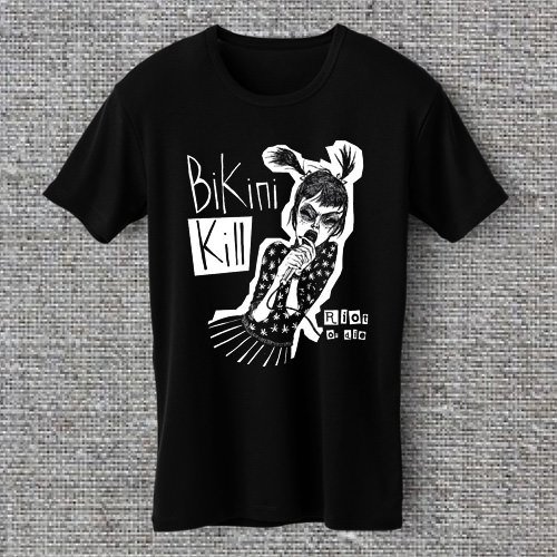 Bikini Kill rock riot grrrl manifesto Le Tigre Bratmobile T-shirt S M L XL 2XL