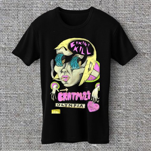 Bikini Kill Bratmobile olympia Riot grrrl The Julie Ruin T-shirt S M L XL 2XL