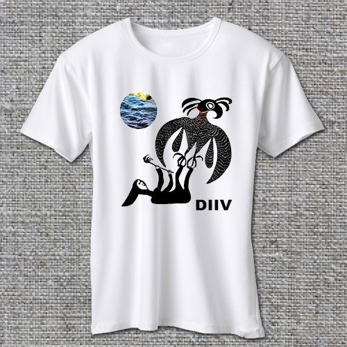 DIIV Zachary Cole Smith Post-punk revival oshin Nocturne T-shirt S M L XL 2XL
