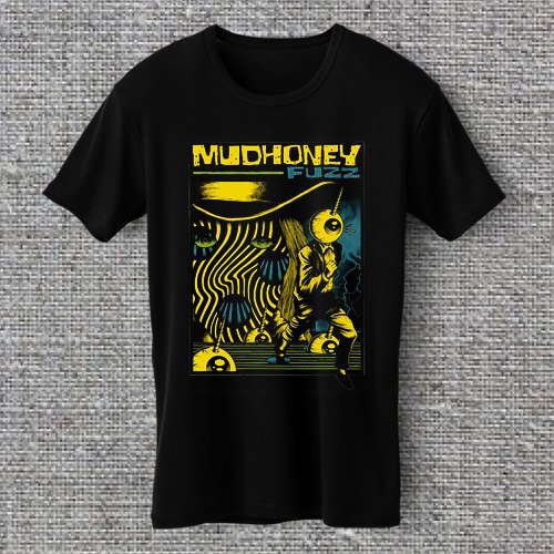 Mudhoney March to Fuzz Hardcore punk Screaming Trees T-shirt Tee S M L XL 2XL