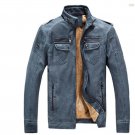 Jacket Motorcycle Plus Size Boys Long Sleeve Faux Leather Vintage  Leather