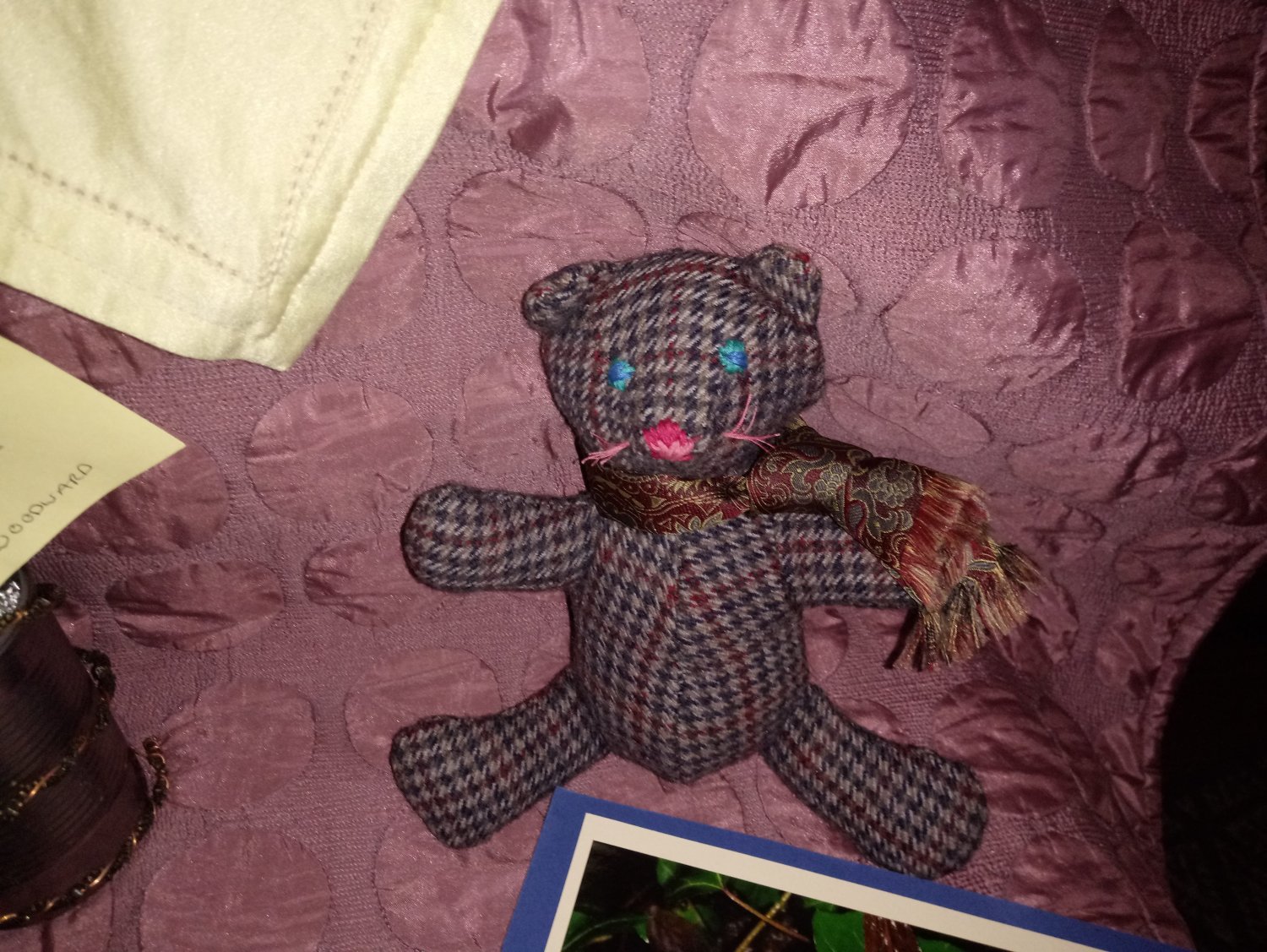 Man's Jacket Soft Toy Bear