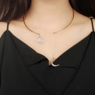 New Creative Moon Pendant Open Choker
