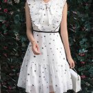 Pretty Girlish Flouncing Collar Stars Tank A-line Dress