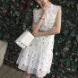 Pretty Girlish Flouncing Collar Stars Tank A-line Dress