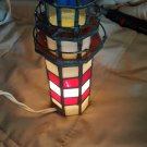 Stained glass lighthouse