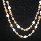 Sterling silver double-strand necklace